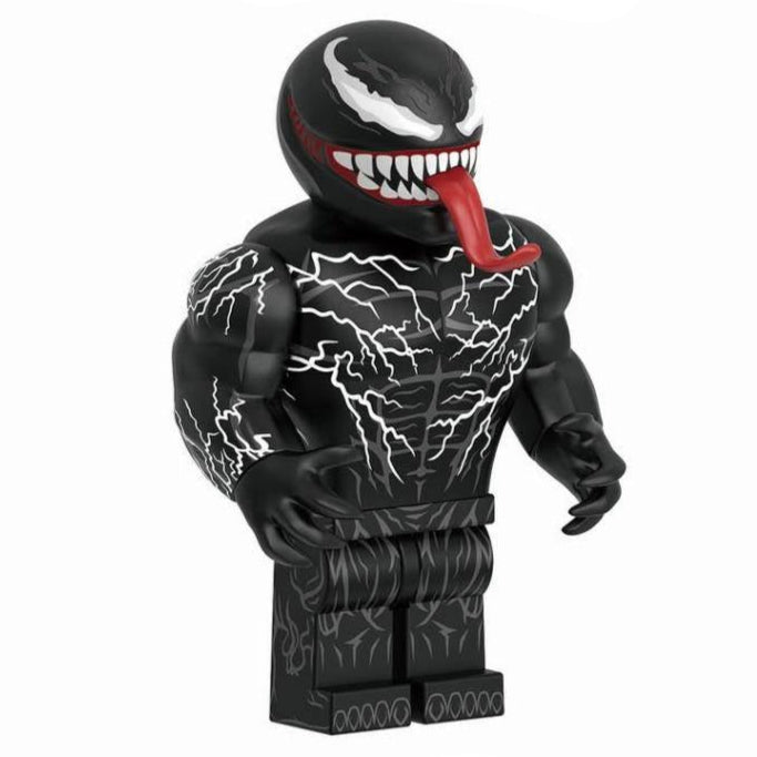 Venom Custom Marvel Superhero Minifigure Minifigure Bricks monstertoys