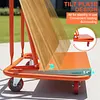 [US Local Warehouse] Heavy Duty Drywall Sheet Cart Panel Dolly Wooden Board Trolley Flatbed Handcart