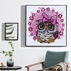 Cute Owl  | Crystal Rhinestone  | Full Round Diamond Painting Kits