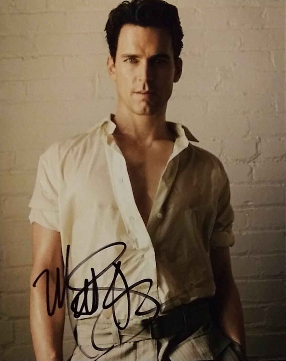 Matt Bomer signed 8 x 10