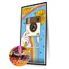 (40*70cm)Camera - Full Square Drill Diamond Painting