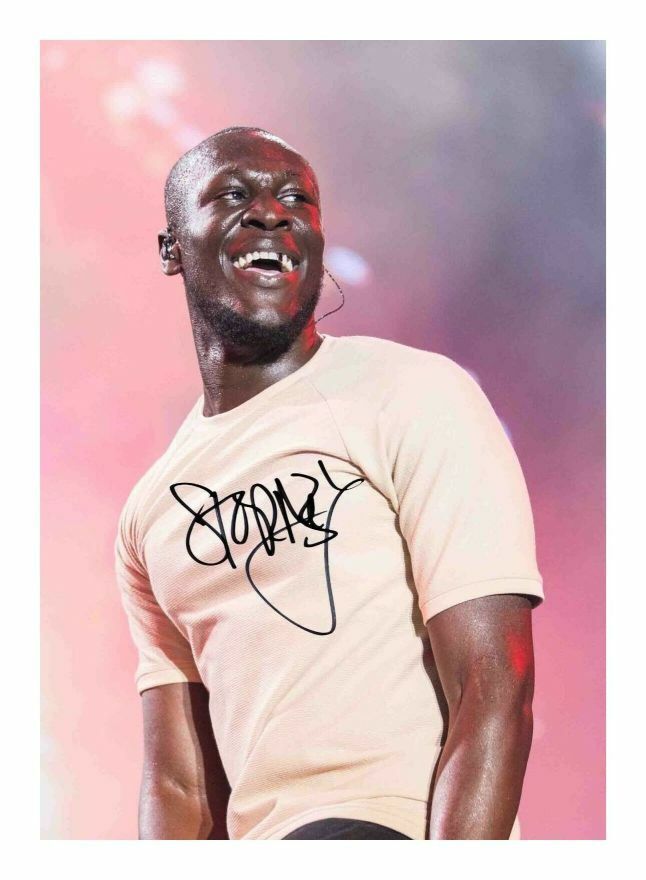 STORMZY AUTOGRAPH SIGNED PP Photo Poster painting POSTER