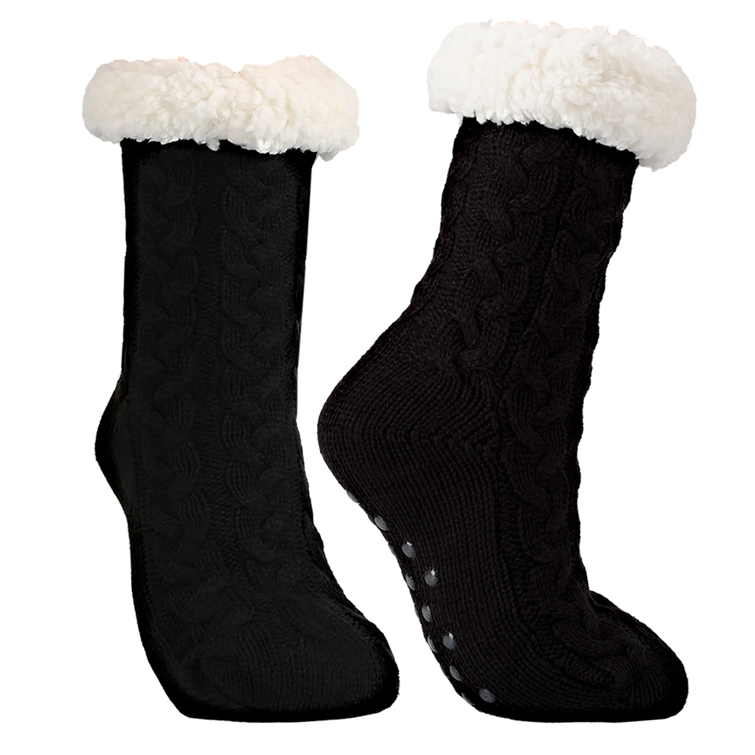 Slipper Socks Fleece Lined