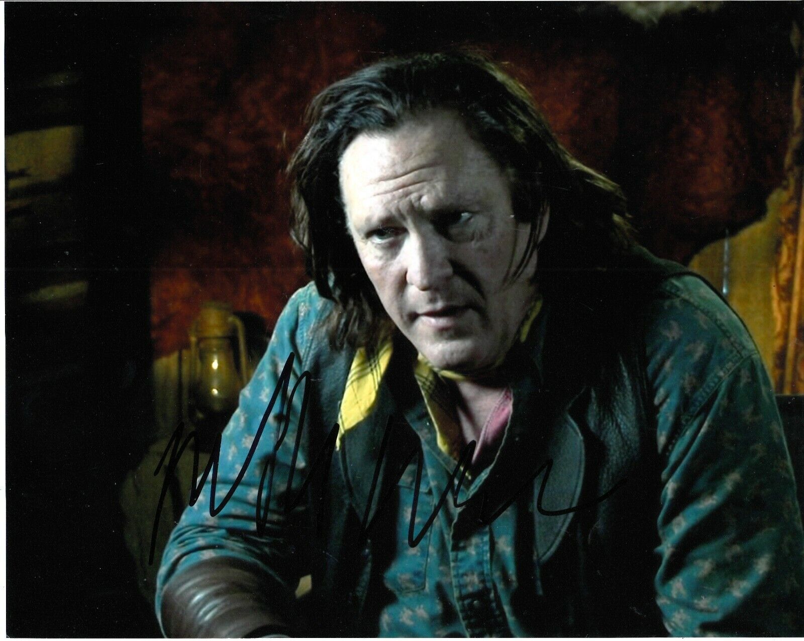 MICHAEL MADSEN SIGNED THE HATEFUL EIGHT Photo Poster painting UACC REG 242 (1)