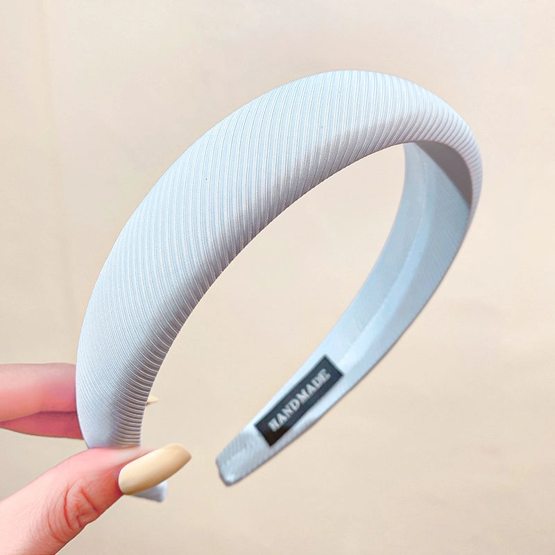 Korean Style Solid Macaroon Color Sponge Headband