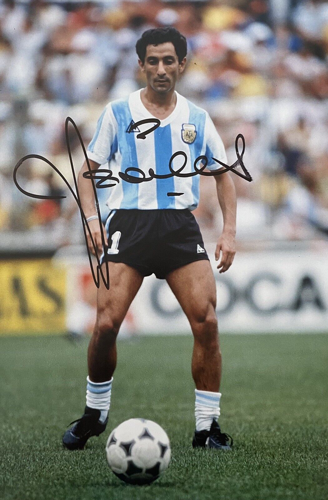 Ossie Ardilles Genuine Hand Signed Argentina 12x8 Photo Poster painting