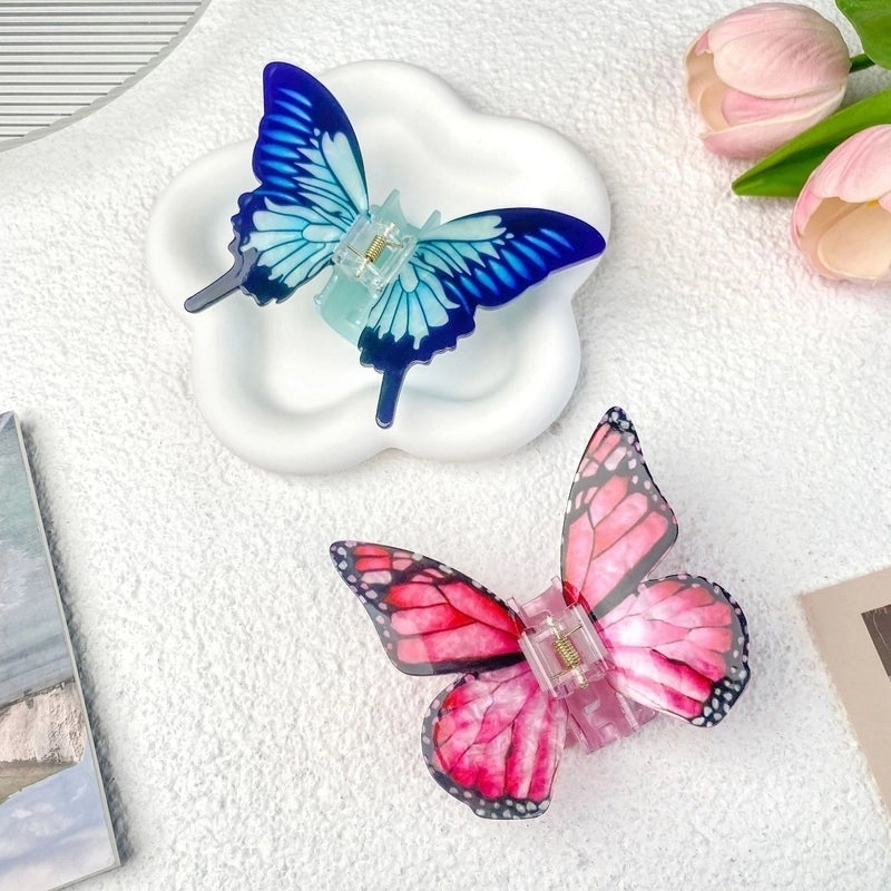 Women’s Minimalist Butterfly Arylic Hair Claws