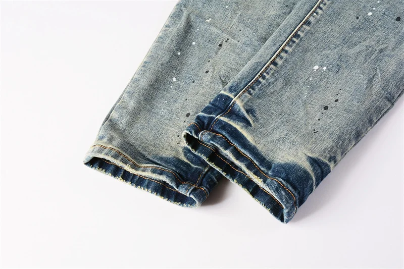 Purple 2023 New Fashion Jeans 9050-1