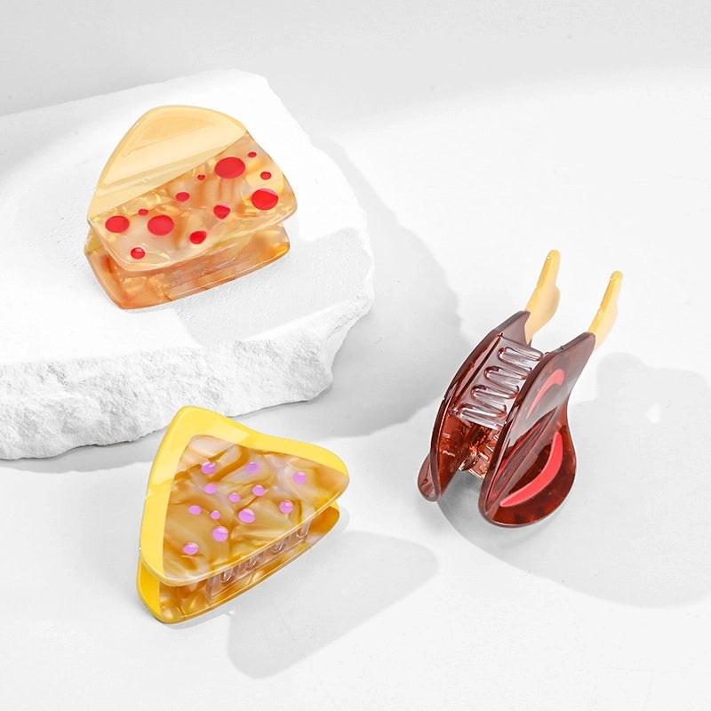 Zaibeiya Acetate Plate Original Design Fashionable High Texture Adult Wear Shark Grab Wash Clip When Going Out