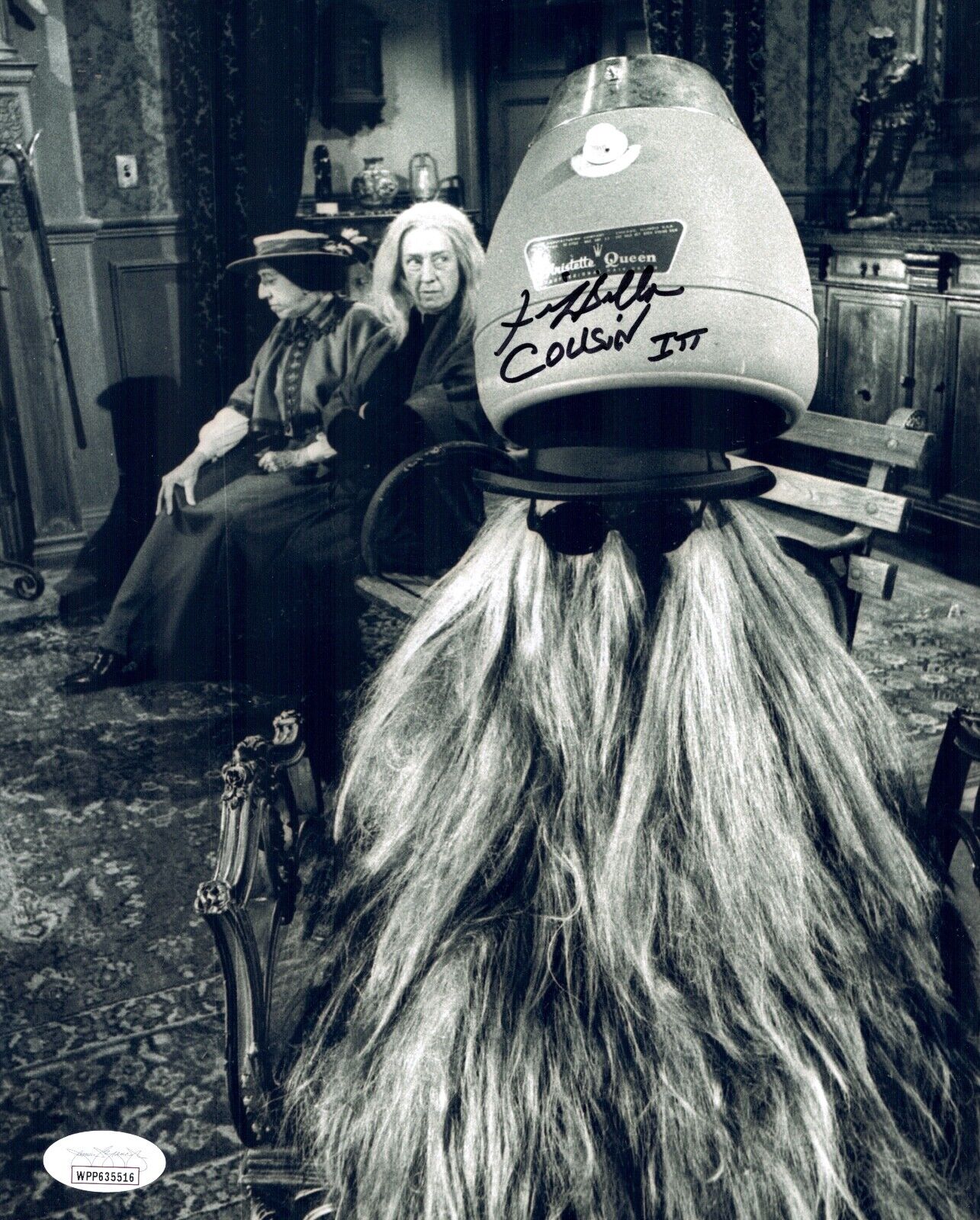 FELIX SILLA Signed 8x10 COUSIN ITT Addams Family Photo Poster painting Autograph JSA COA WPP