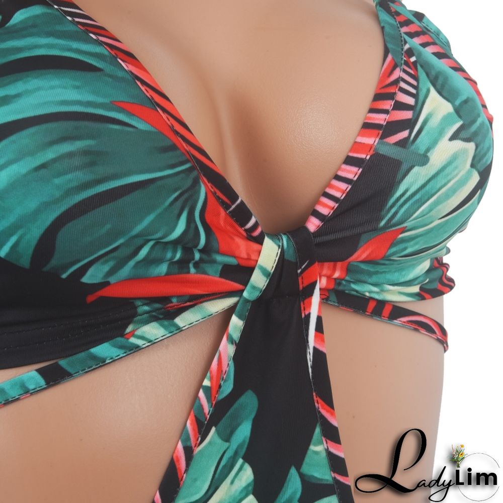 Summer Sexy Floral Green Hollow Out Halter Strap Mermaid Long Dress