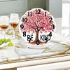 Acrylic Special Shape Tree Of Life Diamond Painting Art Clock Ornaments Kit