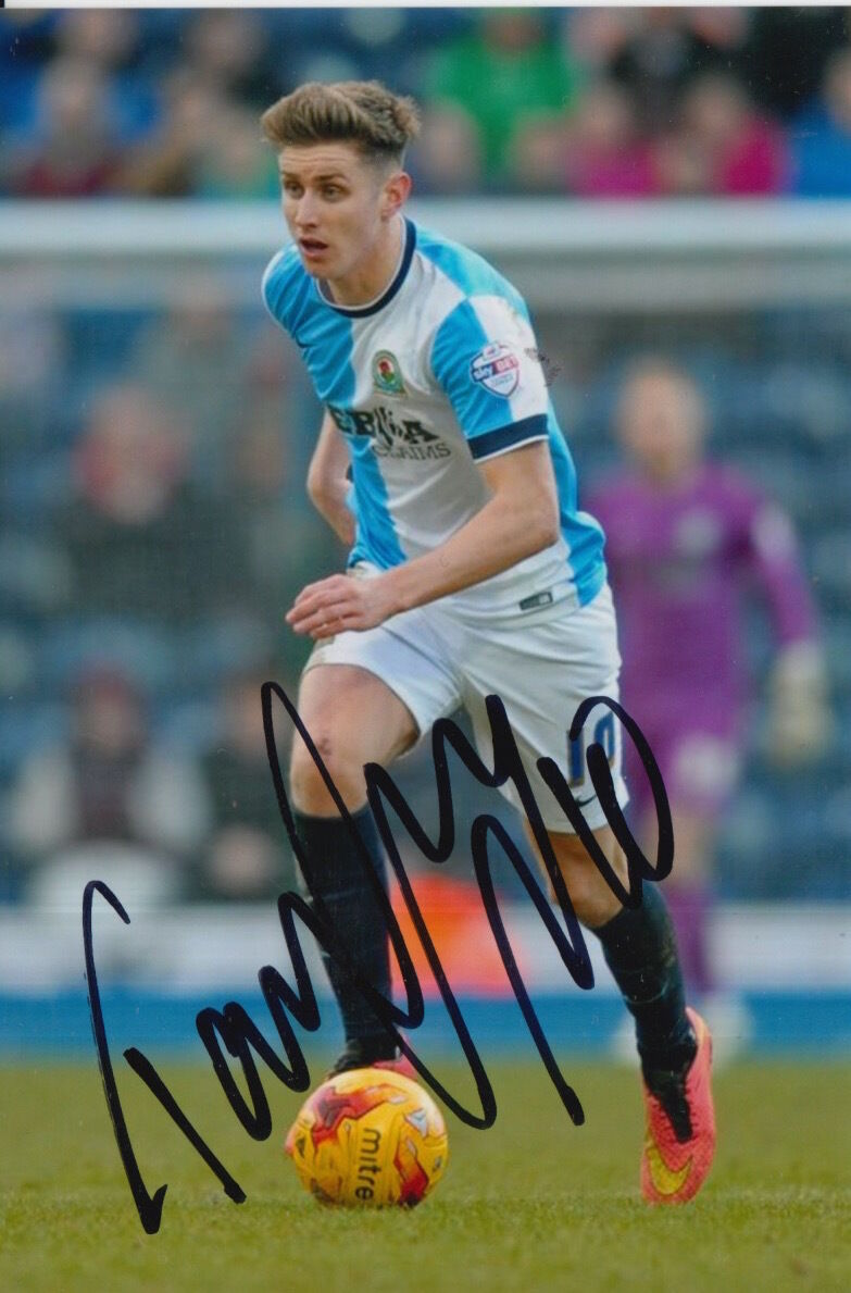 BLACKBURN ROVERS HAND SIGNED TOM CAIRNEY 6X4 Photo Poster painting 1.