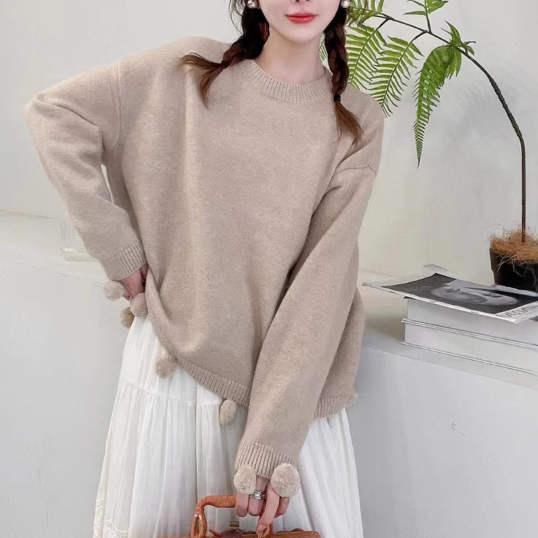 Chicfifth Sweater Women Winter Long Sleeve High Quality Autumn Vintage Top Knitted Cardigan