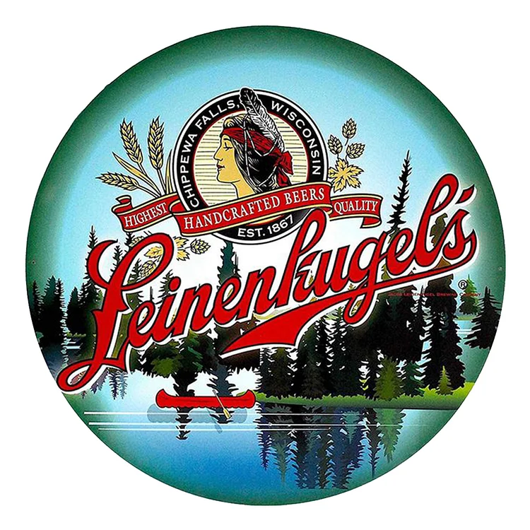 Bar Garage - Round Vintage Tin Signs/Wooden Signs - 11.8x11.8in