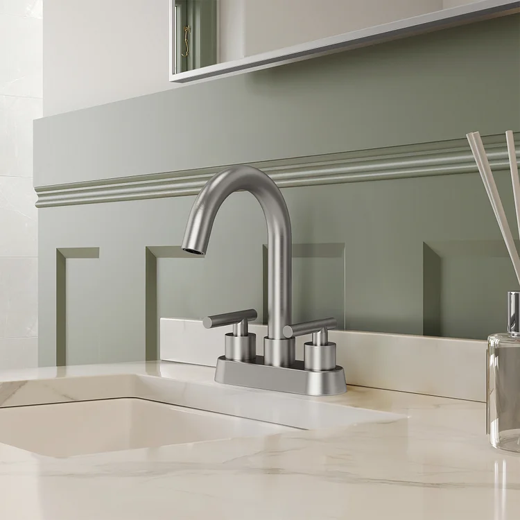 SFS-1113-NK EVERSTEIN Two 90° Lever Handles Bathroom Sink Faucet