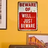 Beware Of  - Vintage Metal Signs(8*12Inch)  - Warning