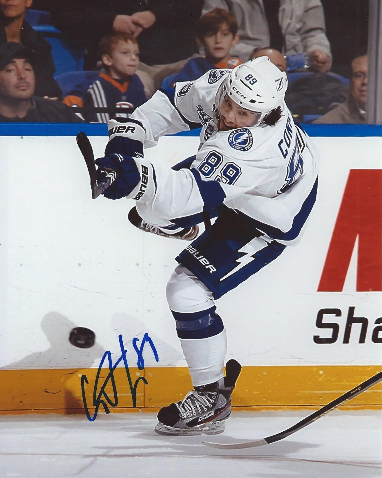 Cory Conacher Signed 8x10 Photo Poster painting Tampa Bay Lightning Autographed COA B