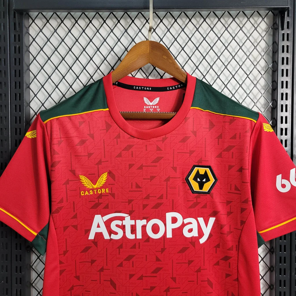 2023/2024 Wolverhampton Wanderers Away Football Shirt 1:1 Thai Quality