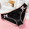 Ice Silk Lotus Leaf Sweet Bowknot Briefs