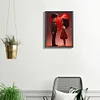 Peinture diamant diamant couple foret carré de la Saint-Valentin-35*45cm