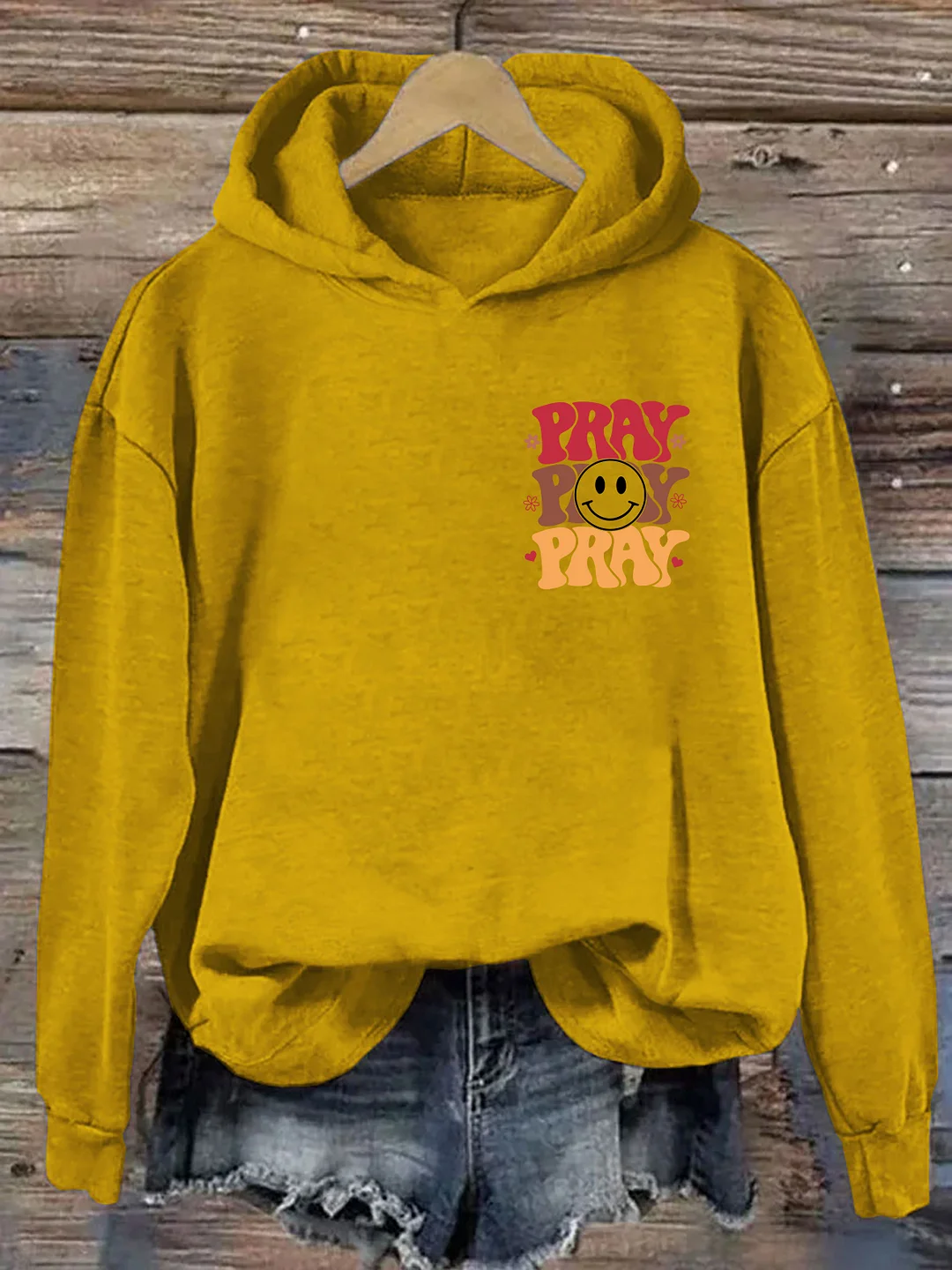 Pray On it Pray Over It Hoodie
