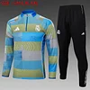 Joyfball 2025/2026 Real Madrid Half-Pull Training Suit Football Shirt 1:1 Thai Quality