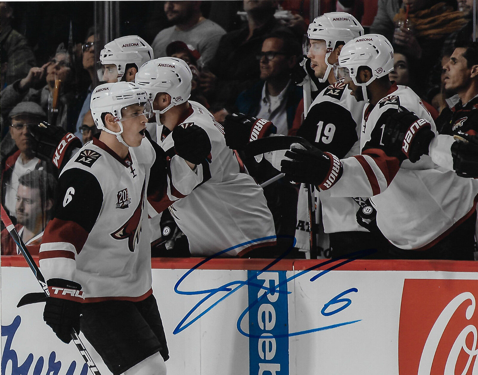 Arizona Coyotes Jakob Chychrun Autographed Signed 8x10 Photo Poster painting COA A