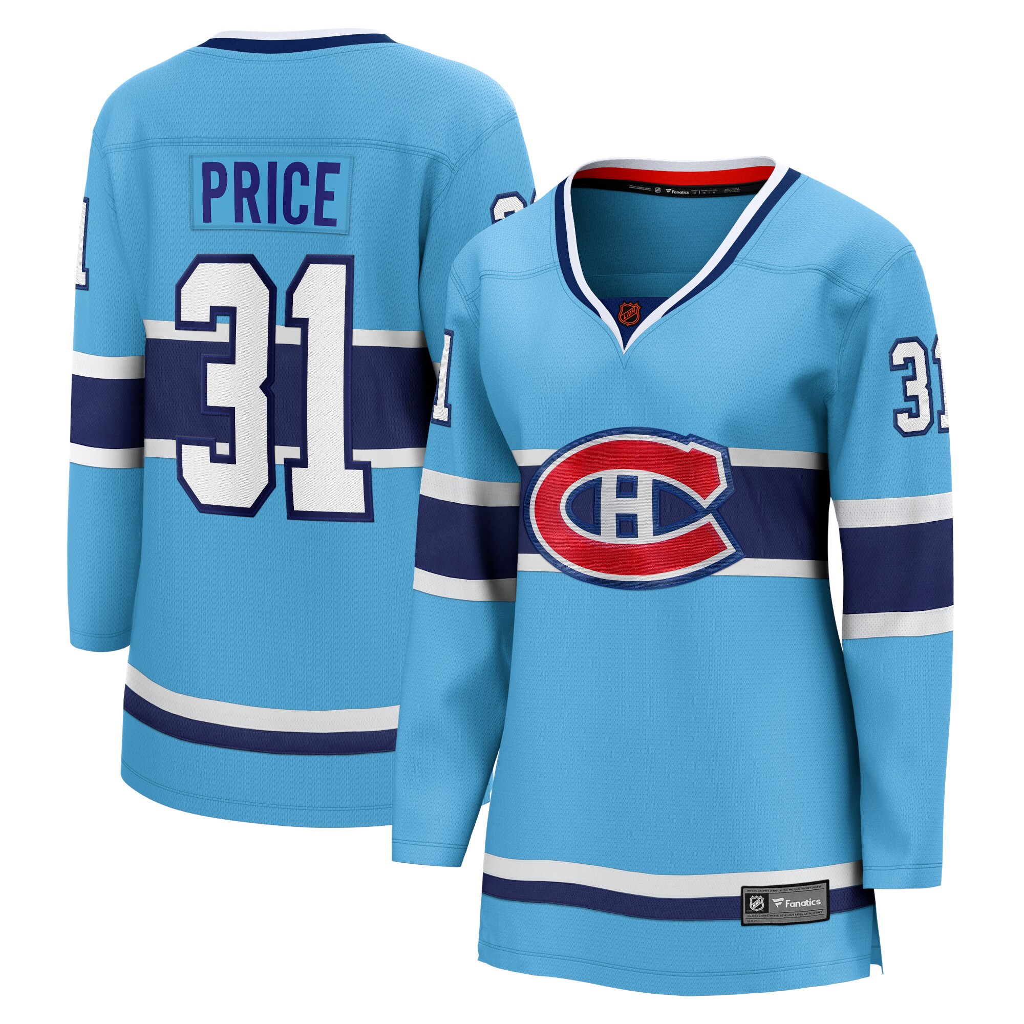 Carey Price Montreal Canadiens Fanatics Women’s Special Edition 2.0 Breakaway   Jersey – Light Blue mysite