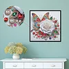 Diamond Painting-DIY Crystal Rhinestone Butterfly and Rose