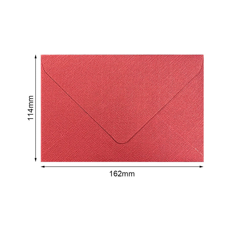 Vintage Linen Texture Envelope Paper Set Special Paper For Letters Invitations Postcards Wax Seal Envelope