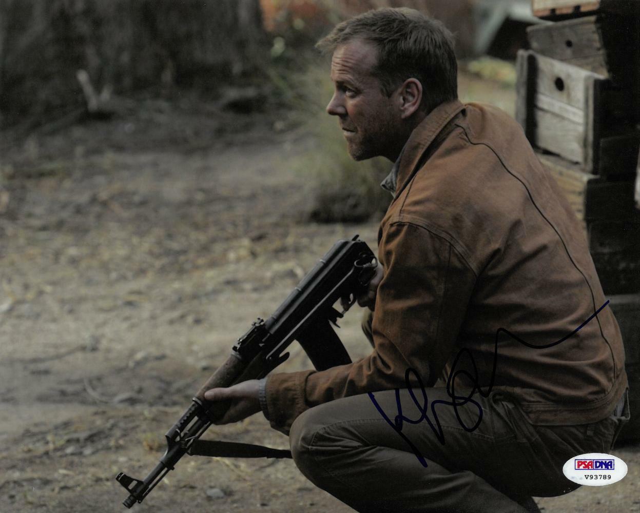 Kiefer Sutherland Signed 24 Authentic Autographed 8x10 Photo Poster painting PSA/DNA #V93789