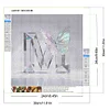 Letter M - Full Round Drill Diamond Painting