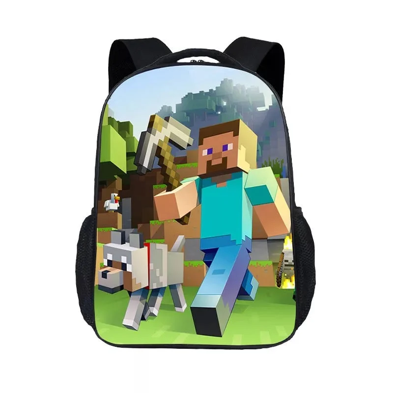 Buzzdaisy Minecraft #3 Backpack School Sports Bag