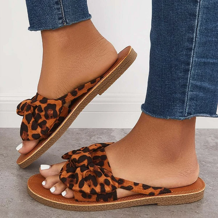 Slip On Flip Flops Ring Toe Gladiator Flat Sandals