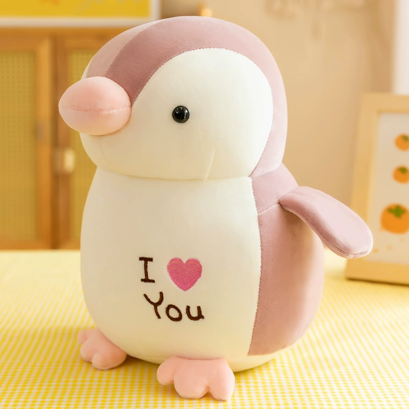 Little Penguin Plush Toy | Stuffed Animal | Gifts for Kids（Pink）