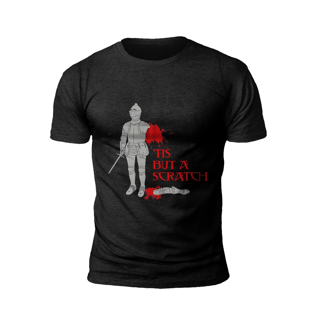 Knight's Humor: A Scratch Away T-Shirt