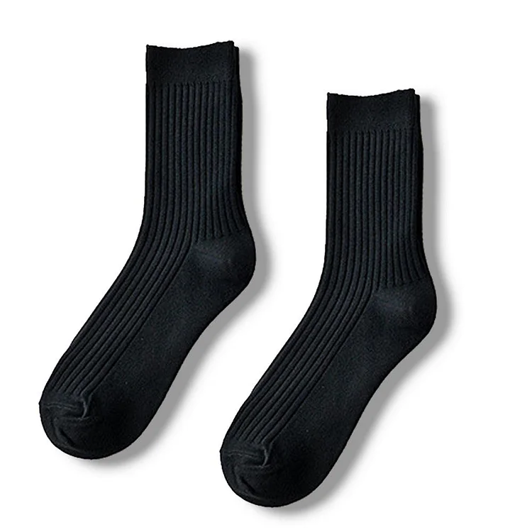 Unisex Cotton Breathable Solid Color Trendy Casual Sports Socks