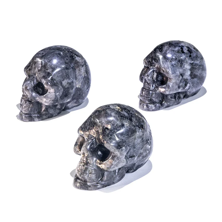 2-Inch Larvikite Skull
