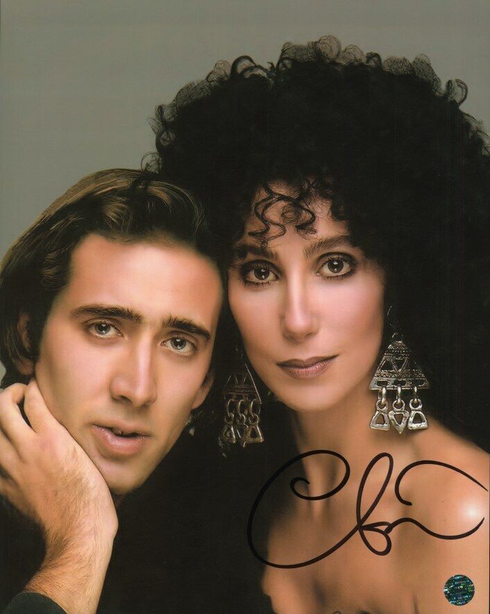 CHER Autographed Original 8x10 Photo Poster painting LOA TTM