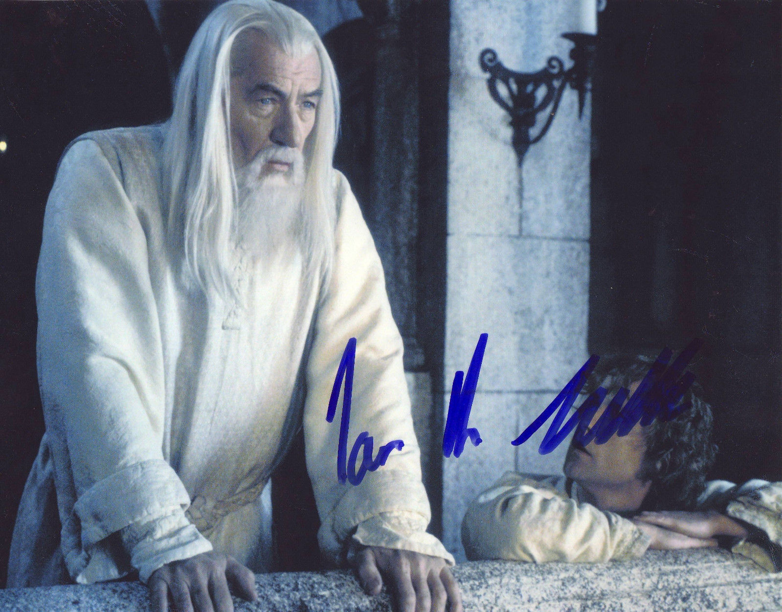 IAN MCKELLEN AUTOGRAPH SIGNED PP Photo Poster painting POSTER 1