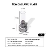 Outdoor Retro Camping Gas Lamp Heat-Resistant Glass Aluminum Alloy Environmentally Friendly Lamp Portable Camping Lamp With EVA Storage Bag