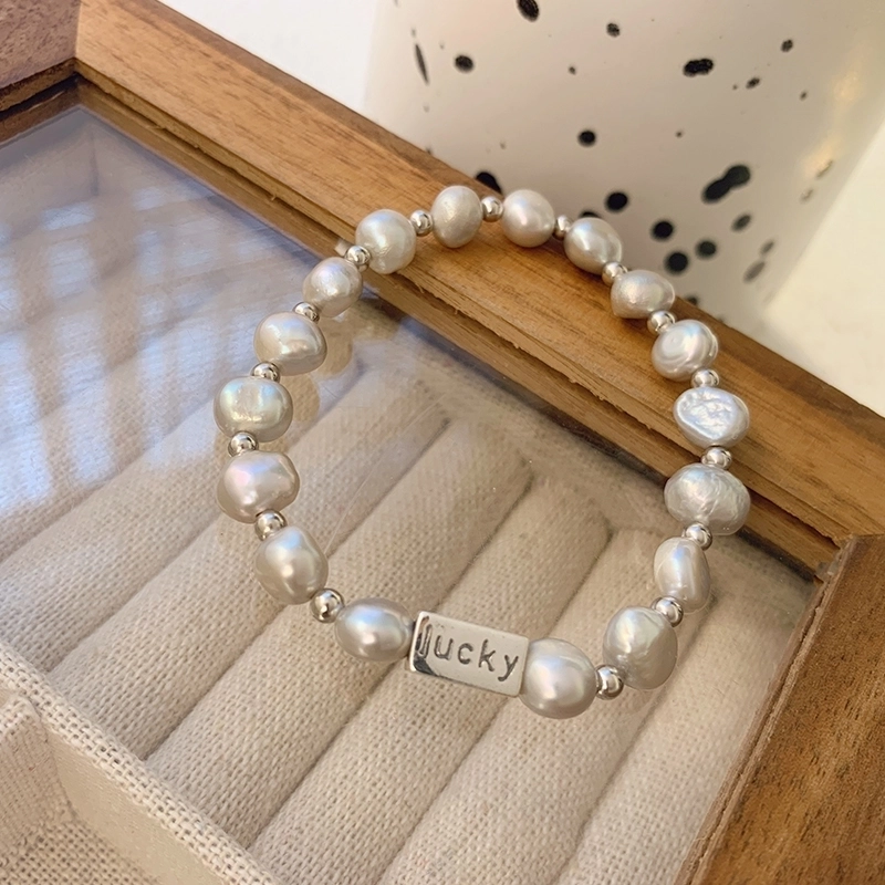 925 Sterling Silver Bracelets Casual Vintage Style Cool Style