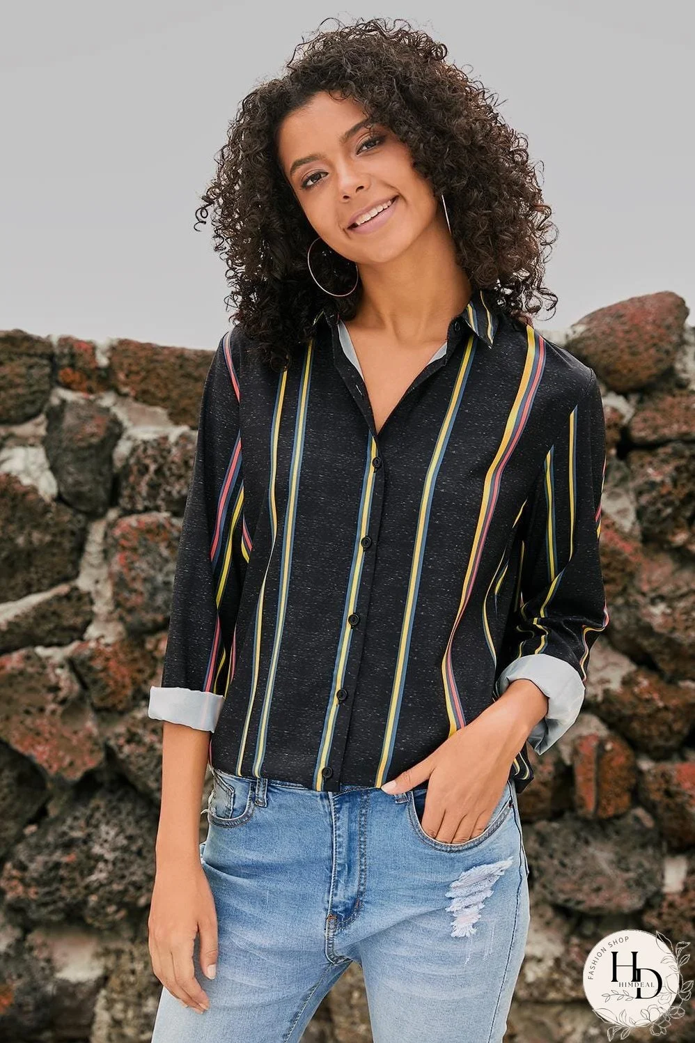 Versatile Stripe Top