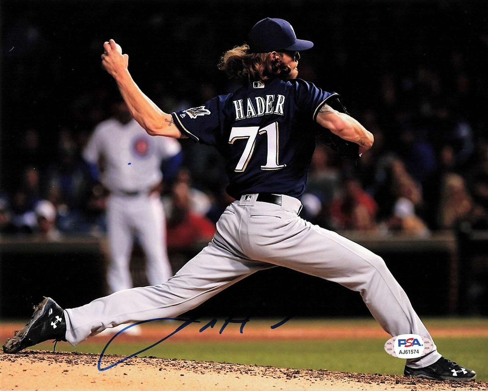 Josh Hader signed 8x10 Photo Poster painting PSA/DNA Milwaukee Brewers Autographed