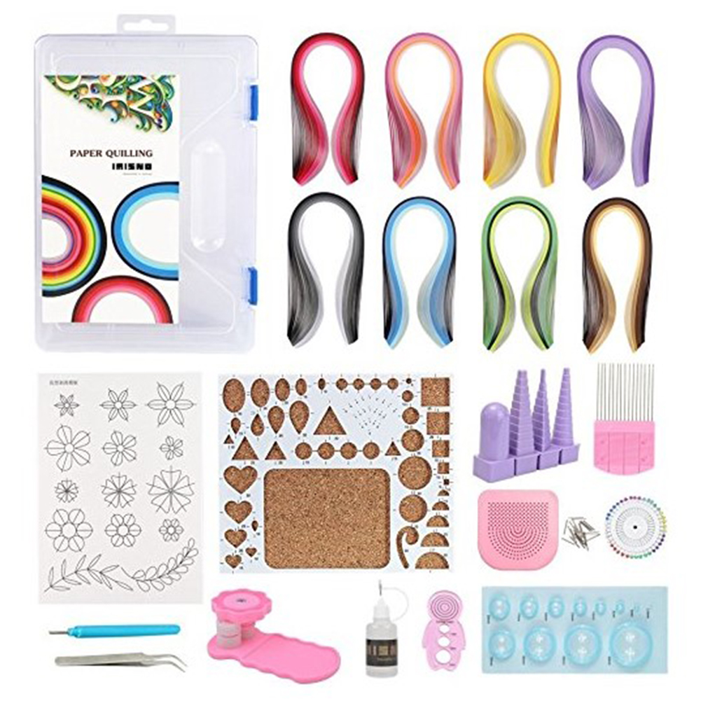 

21pcs DIY Paper Quilling Template Mold Board Kit, 501 Original