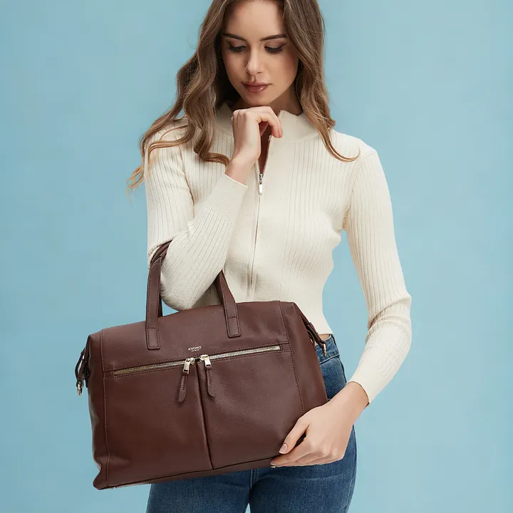 Knomo Laptop Totes & Briefcases | Smart Leather Work Bags