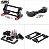 AMK Axial SCX10 313mm Wheelbase DIY Upgrades Metal Frame with Carbon Fiber Chassis Rail Builders Kit Adapt to 1/10 RC Crawler Body for Expert Players