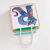 Diamond Painting Dinosaur Handmade Top-handle Handbag