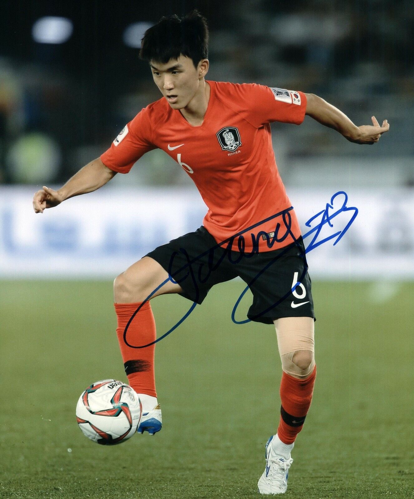 South Korea Hwang In beom Autographed Signed 8x10 MLS Photo Poster painting COA #4